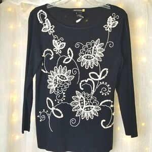 Sweaterworks top sequin designs